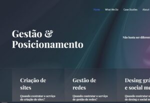Eu vou criar um site para alavancar a sua empresa