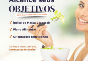 Eu vou fazer uma dieta personalizada para você.
