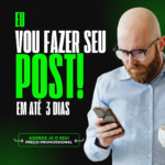 Eu vou fazer seu post das redes sociais