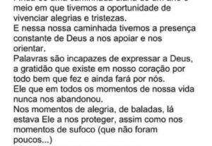 Eu vou escrever como também legendar para você