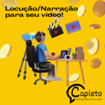 Eu vou criar a locução/narração para seu vídeo.