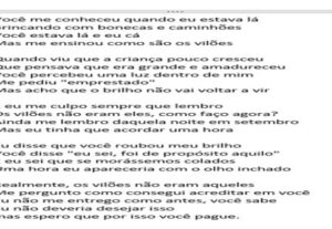 Eu vou fazer um poema para você