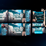 Eu vou desenvolver o visual da sua live da Twitch