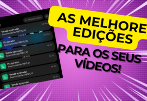 Eu vou editar seu vídeo com uma edição dinâmica e boa