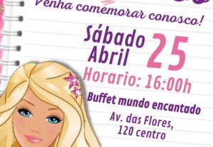 Eu vou fazer seu convite animado, ou virtual