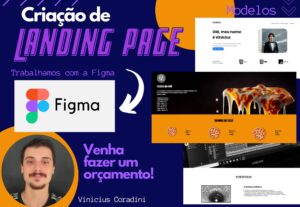 Eu vou criar uma Landing Page para você