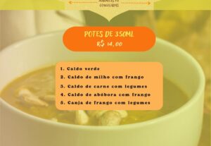 Eu vou criar artes para rede sociais, cardápios etc.
