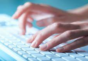 Eu vou digitar textos com agilidade