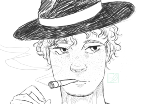 Eu vou desenhar você do jeito que preferir.