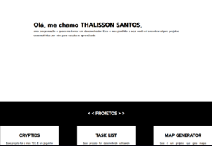 Eu vou criar seu site de portfólio.