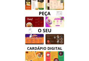 Eu vou Criar sua logomarca e cardápio digital