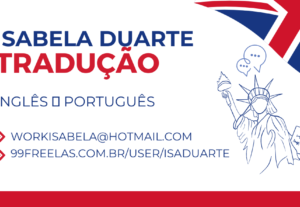 Eu vou traduzir, transcrever, revisar e narrar inglês