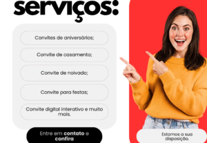Eu vou fazer um lindo convite para qualquer ocasião