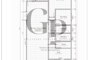 Eu vou criar sua Planta Baixa/Projeto
