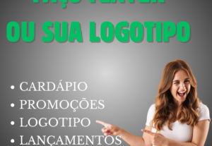 Eu vou fazer sua a logo ou flayer com qualidade
