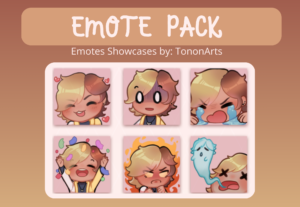 Eu vou fazer emotes de discord e twitch para Você