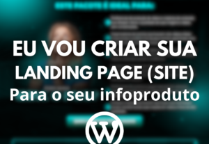 Eu vou criar sua Landing Page / Site para vender o seu Produ...