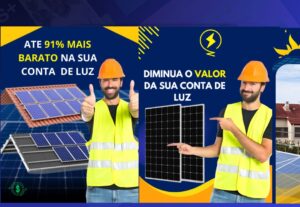 Eu vou fazer 5 artes para empresa de energia solar