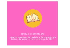 Eu vou revisar e formatar seus textos.
