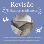 Eu vou realizar a revisão do seu texto de modo técnico