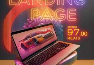 Eu vou cria sua Landing Page por apenas 97 Reais.