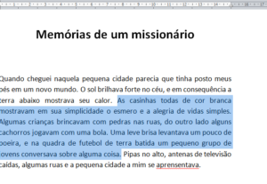 Eu vou digitar/traduzir seu trabalho do Inglês ao Português