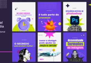 Eu vou criar a arte para sua rede social