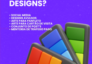 Eu vou fazer artes/designers em geral