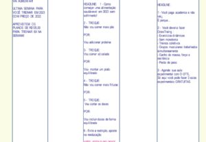 Eu vou criar seu calendário de conteúdo