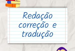 Eu vou digitar, corregir e fazer redação para você.