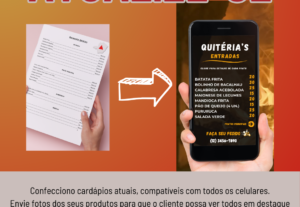 Eu vou criar o cardápio digital perfeito para seu restaurant...