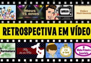 Eu vou fazer um vídeo de retrospectiva animada.