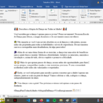 Eu vou fazer textos, aúdios e vídeo em até 8h