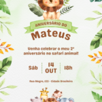 Eu vou fazer convites de aniversários incriveis