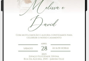 Eu vou fazer o melhor convite para a sua festa