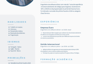 Eu vou elaborar e revisar seu currículo