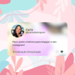 Eu vou criar posts criativos para suas redes sociais