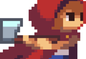 Eu vou fazer qualquer pixel art seja animação ou sprite shee...