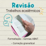 Eu vou revisar seus trabalhos e artigos.