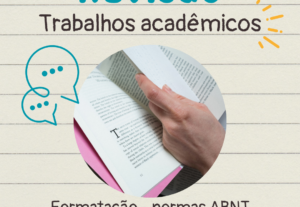 Eu vou revisar seus trabalhos e artigos.