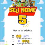 Eu vou fazer seu convite personalizado
