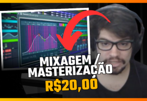 Eu vou fazer a mixagem e masterização da sua música.
