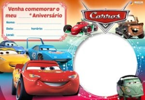 Eu vou Realizar convite, qualquer evento, Design comprometid...