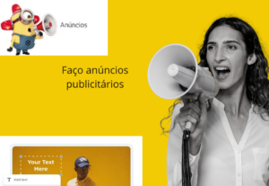 Eu vou Fazer anúncios publicitários para o seu produto