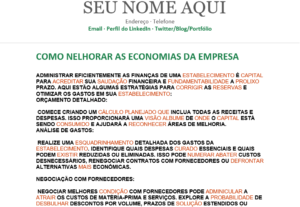Eu vou fazer as suas apresentações de slide