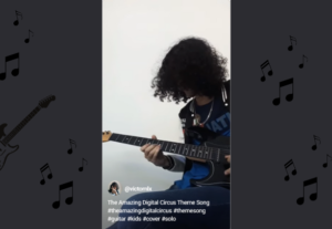 Eu vou criar um tema de música