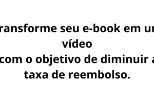 Eu vou transformar seu e-book em um vídeo narrado com legend...