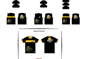 Eu vou criar seu layout de camisa e finalizar para sublimaçã...
