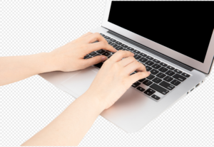 Eu vou digitar e/ou criar textos, redações e artigos
