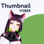 Eu vou criar uma thumbnail Vtuber para você